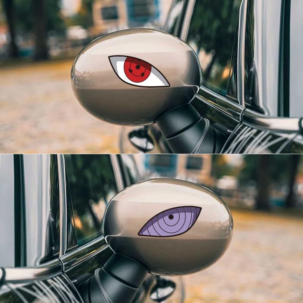 Carro Diabo Olho Reflexiva Carenagem Autocolante de Decoração de Decalque Corpo Janela pára-choques Espelho Retrovisor Moto moto Moto Adesivos