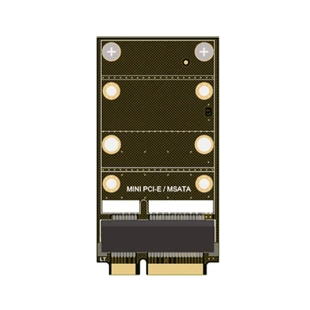 1PC Mini mSATA Mini PCI-E SSD Conversor de Cartão para o notebook PC
