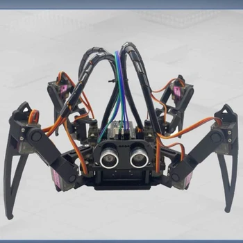 1Set-Tronco de Programação do Robô Inteligente Diy Eletrônica Mecânica Kit de Montagem Preto Eletrônicos Kit de Montagem