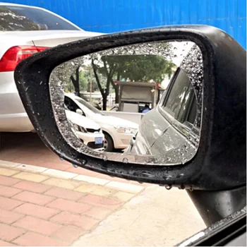 2Pcs espelho retrovisor de Carro impermeável e anti-nevoeiro filme Para Audi A1 A2 A3 A4 A5 A6 A7 A8 B5 B6 B7 B8 C5 C6 Q2 Q3 Q5 Q7 TT S3 S4 S5