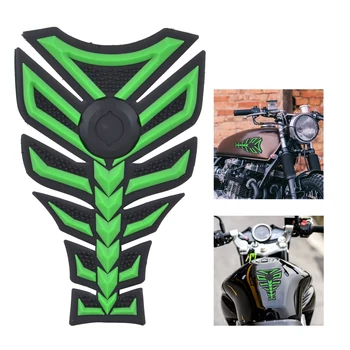 3D Motorcycle Tanque de Adesivo de Borracha, Gás de Combustível Tanque de Óleo Almofada Capa Protetor Adesivo Decalques para Harley Honda Yamaha Kawasaki Suzuki