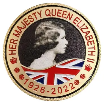 A rainha Elizabeth II Moedas Lembrança Rainha Recordações Moedas 1926-2022 Coleção Uncirculated as Colecções de Moedas De Sua Majestade