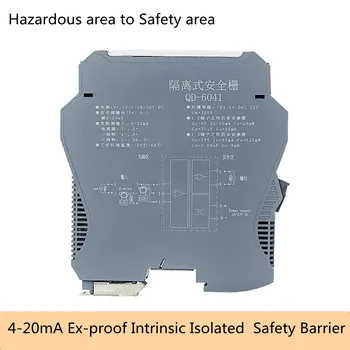 Analógico 4-20ma a prova de explosão elétrica barreiras sinal Isolado Barreira de Segurança isolador de sinal para área de risco