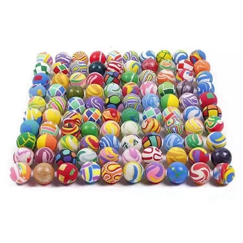 Bola de salto de Brinquedos Coloridos, Bolas Saltando de 25 mm para Crianças de Esportes ao ar livre Bola Elástica Brinquedos