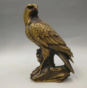 China archaize o latão acabamento requintado estátua de águia
