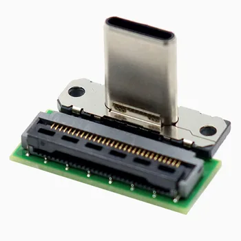 Conector Dock de Carregamento de Porta USB Tipo C Compatíveis com o Socket para Mudar de Estação de Ancoragem Substituição do Componente Masculino