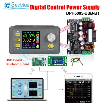 DPH5005 50V 5A Buck-boost Converter uma Tensão Constante e Corrente Programáveis Cor LCD Digital Fonte de Alimentação do Controle Voltímetro