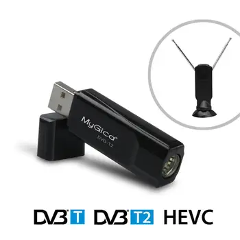 Dvb-t2 GENIATECH MyGica sintonizador de TV USB Stick T230A DVB-C, DVB-T HD TV da Rússia, Tailândia, Colômbia, Europa Win10 sistema operacional Android