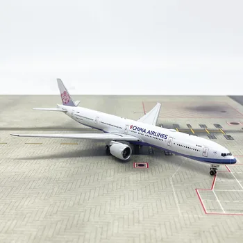 Fundição-1:400 Escala China Airlines Boeing B777-300er de que o Avião B-18051 Simulação Liga de Avião Estático de Metal Modelo