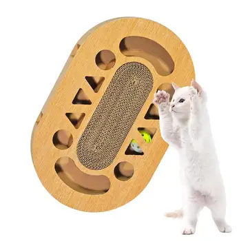 Gato Scratchers Com Catnip Scratcher Almofada Para Gatos Interior De Papelão Caixa Do Jogo De Várias Formas Brinquedos Do Gato Para Alivia O Tédio