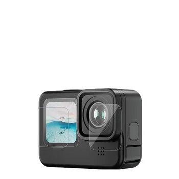 GoPro11/10/9 temperado de cinema de nova tela cheia cobertura de lente de filme HD de protecção da lente da película acessórios