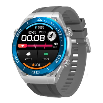 Homens de Aço Inoxidável de Negócios de Smart Watch SK4 Mais de Chamada Bluetooth NFC AI Voz de Fitness Tracker sem Fios Custo do Smartwatch
