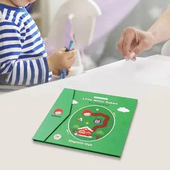 Jogos de pensamento, Montessori chapeuzinho Vermelho, Placas de Jogo para Crianças Meninos