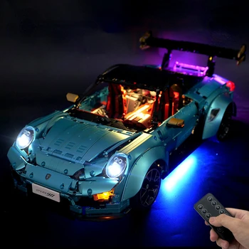 Kit luz para 9805 911 GT2 Carro de Corrida Blocos de Construção de Brinquedos de DIY Somente o LED não Incluiu Nenhum Modelo