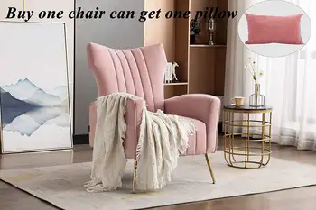 Luz de luxo sofá moderno, simples sala de estar Nórdicos varanda flannelette preguiçoso poltrona do quarto Tigre cadeira
