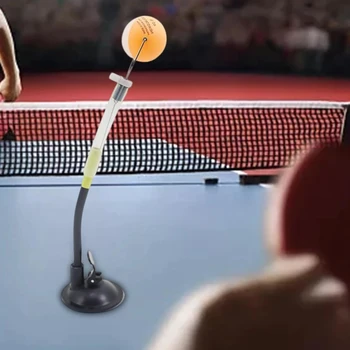 O NOVO Profissional de tênis de mesa de formação robô rápida repercussão mesa de tênis de mesa da máquina de treinamento de tênis acessórios do equipamento