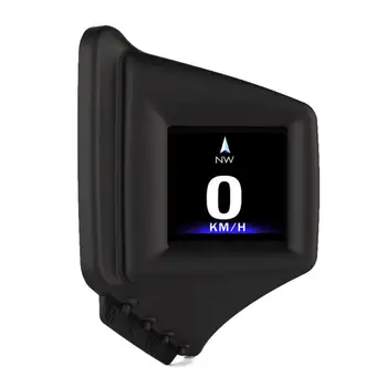 OBD GPS Sistema Dual Hud do Carro da exposição de Head-up Display Digital GPS Velocímetro Hodômetro o Alarme da velocidade Excessiva Velocidade do Carro Projetor