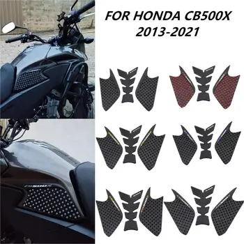 Para a Honda, CB500X Motocicleta tanque de combustível almofada de protecção do adesivo do Tanque de Combustível de Protecção do Lado Adesivo de 2013 -2021 CB 500X