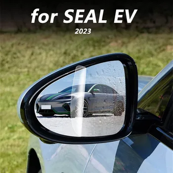 para BYD SELO EV 2023 exterior do Carro de decoração, acessórios, espelho retrovisor chuva filme hidrofóbico patch 2pcs