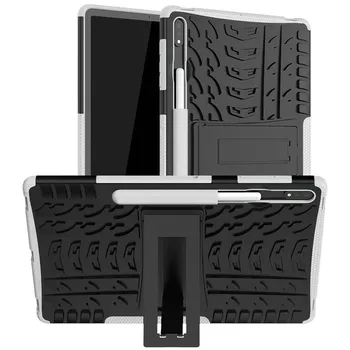 PC+TPU Híbrido Armadura Capa Case Para Samsung Galaxy Tab S7 FE SM-T730 SM-T733 SM-T736B 12.4