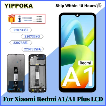 Tela Original Para Xiaomi Redmi A1 220733SG Tela LCD Touch screen Digitalizador Assembly Para Redmi A1+ A1 Plus 220733SFG Tela